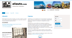 Desktop Screenshot of aliauto.com