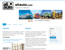 Tablet Screenshot of aliauto.com